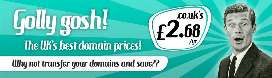 Cheapest UK Domain Names